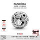 潘多拉（PANDORA）鏤空海星貝殼與心形串飾925銀海洋鏤空diy串珠教師節禮物 均碼