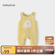 babylove寶寶背帶褲春秋外穿連體褲超萌可愛休閑長褲洋氣嬰兒褲子