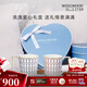 WEDGWOOD[七夕禮物]金粉年華馬克對杯心形禮盒高顏值情侶杯水杯咖啡杯 金粉年華馬克杯心形禮盒