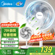 美的（Midea） 電風(fēng)扇 家用風(fēng)扇7葉落地扇立式輕音節能大風(fēng)量電扇臺扇迷你扇臺立兩用轉頁(yè)扇空氣循環(huán)扇安靜低音 店長(cháng)推薦丨7葉勁風(fēng) 百萬(wàn)單品 家用落地扇