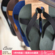 馬登工裝軟底拖鞋男磨砂細紋夏季涼拖浴室防滑十字拖涼鞋男士沙灘鞋 卡其綠 44 (270mm) 偏小一碼