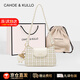CAHOE KULLO包包女款輕奢侈2025年新款品牌女士斜挎單肩腋下包七夕情人節(jié)禮物 小香白-CK女包送女朋友老婆閨蜜生日情人節(jié)禮物