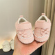 季珍菲春秋嬰幼兒0一1歲3-6-9個(gè)月女寶寶公主小皮鞋可愛(ài)百搭軟底學(xué)步鞋 內長(cháng)12cm 約6-9個(gè)月
