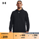 安德瑪（UNDERARMOUR）秋冬Rival男子抓絨運動(dòng)休閑衛衣1379757 黑色001 XXL