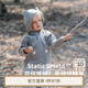 white wheat2025秋季新款童裝衛衣男童保暖上衣女童長(cháng)袖衛衣兒童經(jīng)典連帽上衣 深灰色 100