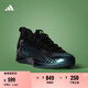adidas愛德華茲1代低幫boost專業(yè)籃球鞋男女阿迪達斯   暗夜北冰洋藍/黑色/亮綠 鋒芒覺醒系列   40
