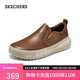 斯凱奇（Skechers）男士商務(wù)鞋夏季薄款正裝休閑鞋軟底一腳蹬上班鞋樂福鞋210905