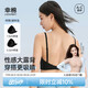 幸棉（LUCKMEEY）外擴U背漫畫胸內衣女顯胸大美背一體文胸無鋼圈胸罩夏季露背