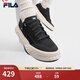 斐樂(lè )（FILA）官方川行鞋FOSSO男鞋復古帆布鞋新款休閑鞋 黑-BK 41