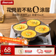 Amercook早餐鍋四合一平底鍋不粘煎鍋煎蛋鍋家用早餐神器電磁爐燃氣灶通用 四孔煎鍋 20cm