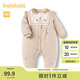 巴拉巴拉連體衣寶寶秋冬裝外出抱衣爬服保暖200423120010