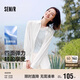 森馬（Semir）UPF50+防曬衣女中長(cháng)款涼感襯衫2025夏寬松遮肉薄外套109325105001