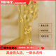 BUKKEHAVE2025年新款蝴蝶結(jié)金包銀珠項鏈手鏈女 蝴蝶結(jié)金珠項鏈女款 重量3.45克 包金1.2克