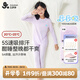 久歲伴【秒秒吸】兒童保暖內(nèi)衣女童薄款棉毛衫褲中大童吸濕排汗睡衣褲