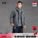 安德瑪（UNDERARMOUR）UA秋冬女子防水三合一戶外運動夾克外套沖鋒衣6001978 男款-泰坦灰024 6001977-024 XL