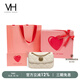 VANESSA HOGAN VH女包茵然軟包系列復古太陽(yáng)神斜挎包菱格鏈條腋下包小眾單肩包