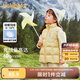 巴拉巴拉童裝兒童馬甲男童女童羽絨服冬季新款洋氣小童外套潮 土灰綠40940（白鴨絨） 90 cm(充絨量29g)