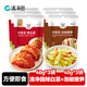 清凈園辣白菜40g*3袋+泡椒嫩筍40g*3袋套裝韓式風(fēng)味泡菜下飯菜方便即食