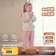 戴維貝拉（DAVE＆BELLA）【 Hello.Kitty聯(lián)名】女童套裝兒童衣服秋裝新款衛衣長(cháng)褲兩件套 琥珀粉【現貨】 120 cm（建議身高110-120cm）