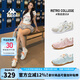 KAPPA卡帕女鞋復古德訓鞋2025夏季新款網(wǎng)面透氣運動鞋子軟底休閑板鞋女 生物藍 39