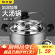 炊大皇湯鍋 304不銹鋼加厚 22cm小奶鍋煮面無(wú)涂層燉湯煲湯鍋