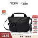 TUMI/途明Devoe系列現(xiàn)代摩登輕質(zhì)小巧女士斜挎包單肩背包 黑色/0834407D