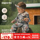 aqpa[林深時見鹿]愛帕嬰兒連體哈衣春秋寶寶外出服 林深時見鹿 90 
