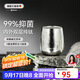 艾曼格（IMOGY）德國雙層純鈦高端敞口杯迷你小巧便攜辦公杯簡(jiǎn)約水杯家用咖啡杯