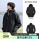 駱駝（CAMEL）戶(hù)外沖鋒衣 三合一加絨加厚防水情侶款外套登山服裝 A9W214119AX