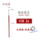 竹羽堂 松鼠毛水彩筆插畫(huà)精靈V18插畫(huà)筆細(xì)節(jié)筆筆鋒犀利繪畫(huà)筆 2#