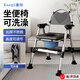 康際可折疊孕婦坐便器老人坐便椅大便座椅家用廁所蹲坑移動馬桶6205H