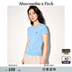 ABERCROMBIE & FITCH【經(jīng)典小麋鹿】女裝25夏季美式百搭圓領(lǐng)短袖T恤KI139-5273 藍色（藏青色小麋鹿） XS (160/84A)