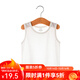 kordear 新生兒衣服嬰兒寶寶薄款夏裝無(wú)袖上衣男寶寶夏天衣服竹纖維小背心女夏 米白 73 cm（偏小拍大一碼)