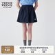 Teenie Weenie小熊女裝半身裙2025年夏季新款甜美少女感休閑蓬蓬裙 藏青色 M