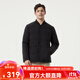 坦博爾輕薄羽絨服男短款羽絨內膽冬季商務(wù)保暖外套TAF310113A 黑色 L (175)