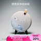 容山堂普洱茶盒收納袋茶葉罐便攜旅行茶餅儲(chǔ)存包創(chuàng)意茶餅包裝盒 普洱茶餅旅行收納袋-仙鶴獻(xiàn)壽