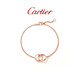 卡地亞（Cartier ）LOVE系列 18K玫瑰金色手鏈 B6027000 禮物