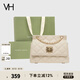VANESSA HOGAN VH女包太陽(yáng)神系列陶陶菱格包復(fù)古高級(jí)感腋下單肩包菱格斜挎包包 米白-小號(hào)（贈(zèng)禮袋 儀式感拿捏）