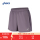 亞瑟士ASICS男子5英寸跑步短褲速干舒適透氣運動(dòng)褲 2011D232-001 灰色 XL