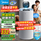 美的（Midea）小藍(lán)鯨600無霧空氣加濕器凈化落地家用母嬰專用臥室靜音除菌空調(diào)風(fēng)扇伴侶女孩禮物國(guó)家補(bǔ)貼2Y50