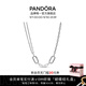 潘多拉（PANDORA）蝴蝶羅盤(pán)項鏈套裝925銀個(gè)性簡(jiǎn)約甜酷女生日禮物送女友 392303C00 45cm