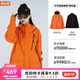 駱駝（CAMEL）沖鋒衣男[麒麟]抓絨三合一防水防風(fēng)保暖戶外登山服外套女 O606，氧化橙 ，男女同款 L