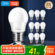 美的（Midea）LED節(jié)能燈泡球泡E27大螺口螺紋3w 單只裝  3w 十只裝 3w正白十只裝