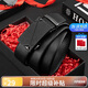 蔻一（Cnoles）男士皮帶時(shí)尚休閑商務(wù)磨砂自動(dòng)扣褲腰帶 生日實(shí)用禮物送男友老公  黑色