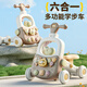 菲貝（feibei）多功能學(xué)步車(chē)嬰兒手推車(chē)走路助步面板游戲桌六合一寶寶周歲禮物