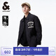 杰克·瓊斯（JACK&JONES） 秋冬舒適翻領(lǐng)胸前字母時(shí)尚繡花裝飾輕薄羽絨夾克外套男224323001