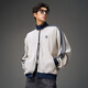 阿迪達(dá)斯 （adidas）三葉草男裝 秋季新款華夫格立領(lǐng)運(yùn)動(dòng)寬松夾克外套上衣 KC2618/奇跡礬土棕 M