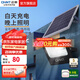 正泰（CHNT） 太陽能燈庭院燈光控路燈戶外投光球場家用泛光燈感應(yīng)工廠車間 【單頭】25X照射面積約80平 正泰太陽能燈TGD06系列