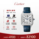 卡地亞(Cartier)瑞士手表山度士系列石英男表WSSA0022禮物