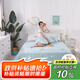 艾薇純棉雙人床單被單床單單件 適用1.5/1.8米床 伊尚藍 230*250cm